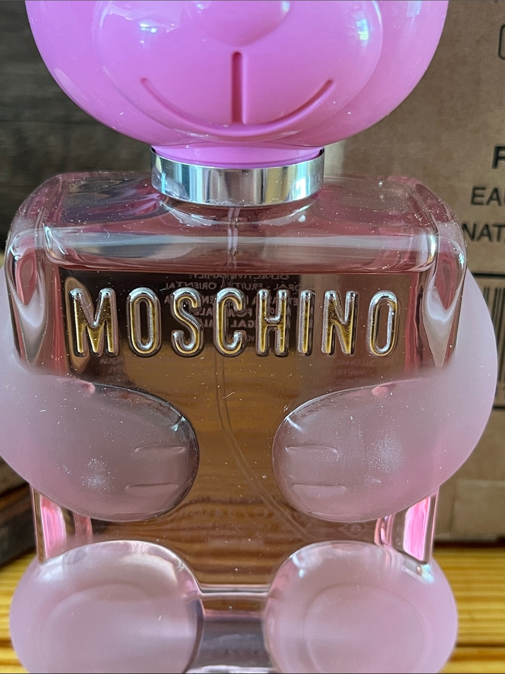 Moschino Pink Teddy Bear Toy 2 Bubble Gum Perfume -100 mL - Picture 3 of 6